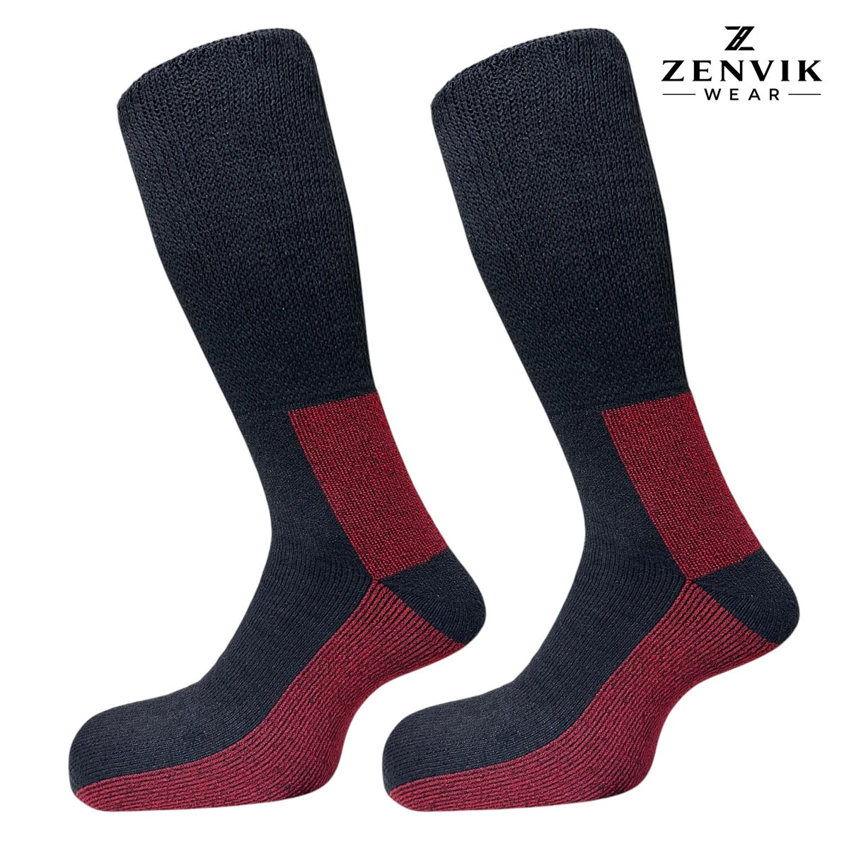 Diabetic Crew Socks – Non-Binding, Soft Cushioned
