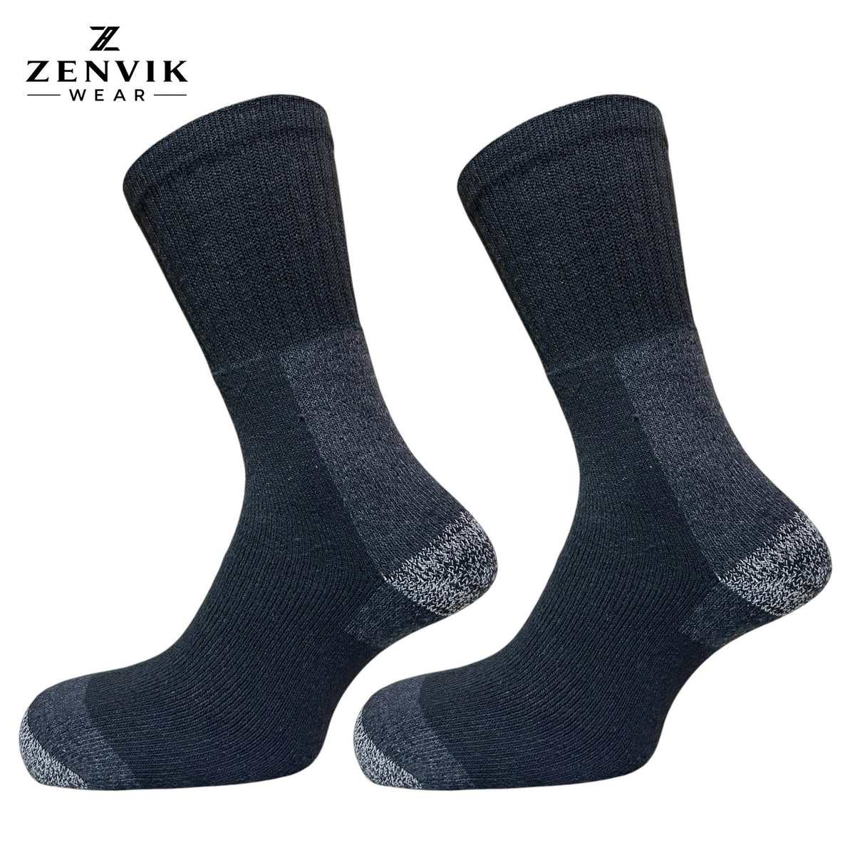 Diabetic Crew Socks – Non-Binding, Soft Cushioned