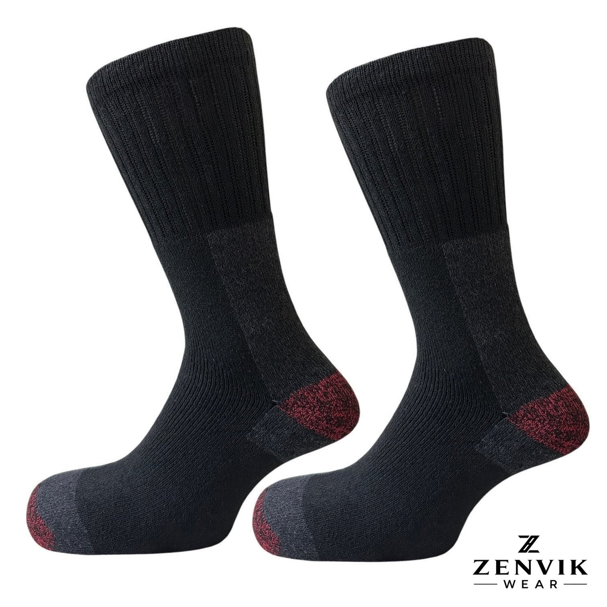Diabetic Crew Socks – Non-Binding, Soft Cushioned